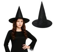 FNA FASHIONS® Witch Hat for Adults - Perfect for Halloween Fancy Dress, Cosplay, and Themed Parties
