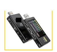 FNAC-28 FNB58 Type-C Meter USB-A Trigger Voltmeter Ammeter Fast Charging Protocol Test Power Bank tester(FNB58 WT Bluetooth)