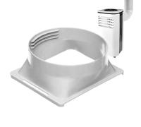 Fnaekier Air Conditioner Exhaust Hose Coupler,Secure Fit Tight Sealing,AC Exhaust Port Coupler | for Apartment Dwellers Dorm Room Residents Small Space Living Rental House