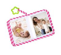 Fnaekier Baby Soft Cloth Photo Album | Soft Cloth Baby Memory Album - Fabric Keepsake Book Children Picture Storage for New Parents Girls Boys Family Dad Mom