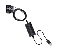 Fnaekier Battery Swap Adapter Cable - Memory Keeper with Reverse Protection | USB Power Bank Cable No Backup Needed Protector for Urgent Roadside Assistance Long Distance Commuters Auto Repair