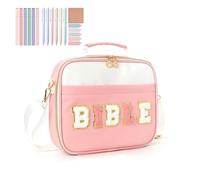 Fnaekier Bible Cover - Large Tote with Shoulder Strap | Large Bible Bag Flower Cover Case,for Women Teen Girls Stationery Supplies Work Study School Office Church Birthday Christmas