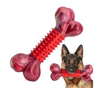 Fnaekier Dog Bone Toys - Pet Bone Teething Toy,Hard Puppies Chewing Supplies for Outdoor Indoor Living Room Apartment Bedroom Yard Parks Dorm