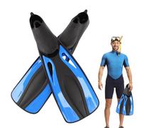 Fnaekier Fins for Swimming Adult | Swim Flippers Snorkeling Gear for Adults - 1 Pair Adjustable Diving Flippers Training Equipment for Beach Pool Sea Shallow Deep Water