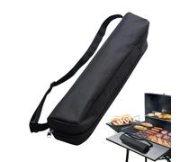 Fnaekier Grill Tool Bag | Road Trip Cookware Pouch | Portable BBQ Tool Bag for Camping Parties Picnic Outings Catering Tailgating RV Cooking Backpacking