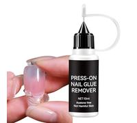 Fnaekier Nail Glue Remover | 10ml Manicure Supplies | Fake Nail Removal Agent | for Girls Ladies Wives Mothers Brides Home Travel Salon Beauty Lovers Creative Stylists Special Events