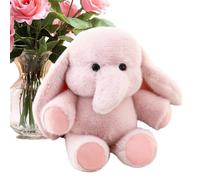 Fnaekier Stuffed Elephant Plush - Soft Cute Large Elephant Decor - Big Stuffed Animals | for Napping Nursery Cars Home Offices Cafes Bookstores Sofas Display