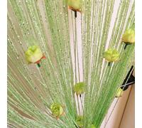 Fnaekier Thread Door Curtain, 2024 New Beaded Curtains At The Door, Room Divider Decoration, Privacy Curtain For Doorway, Hanging Tassel Curtain For Home Décor Door Windows 78x40 Inch