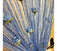 Fnaekier Thread Door Curtain, 2024 New Beaded Curtains At The Door, Room Divider Decoration, Privacy Curtain For Doorway, Hanging Tassel Curtain For Home Décor Door Windows 78x40 Inch