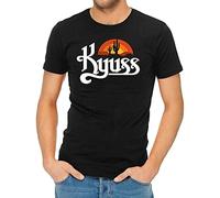 FNASVBOUO Kyuss Desert Logo T-Shirt Black