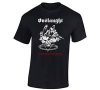 FNASVBOUO Onslaught from Hell Shirt exumer Thrash Possessed Sodom Black