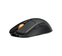 Fnatic BOLT Black Wireless Gaming Mouse - Pixart 3370 Sensor, 69g, WiFi & Bluetooth Battery Life 110-210h, USB-C Charging, Kailh GM 8.0 Switches, 4 Profiles, 4 DPI Stages, Virgin PTFE Skates (Windows)