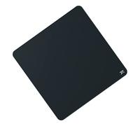 Fnatic Dash XL Extended Pro Gaming Mouse Mat for Esports with Stitched Edges and Anti-Slip Rubber Base, Fast Surface (Size XL - Black, Hybrid Fabric) - 475 x 475 x 3mm