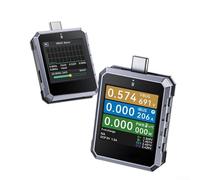 FNB-C2 USB C Tester, 240W Voltmeter Ammeter, With 1.54" Display For PD3.1 QC5.0 for CHARGER And Cable Analysis