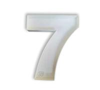 FNB diy decorative fillable number box 7, Wooden Fillable Letters and Numbers