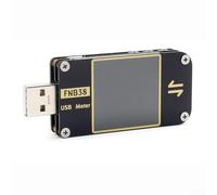 FNB38 USB C Tester Power Meter with 1.44" IPS Display - PD3.0 for qc4.0 Voltage Current Detector for Fast Charge Protocol Trigger & eMarker Reading