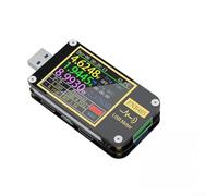 FNB48S Digital Voltmeter Ammeter Tester with High Voltage Current Monitoring and USB 3 0 Fast Charging Function (With)
