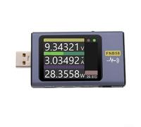 FNB58 USB Voltmeter Ammeter for Real Time Charging Analysis with and LCD Display Features