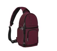 FNBDDX Camera Sling Bag DSLR/SLR/Mirrorless Case Photography Backpack with Tripod Holder Fit for Canon for Nikon for Sony for Fuji(Deep Teal)