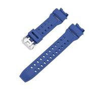 FNBDDX Camouflage Strap Fit For Casio For G-Shock G-9200 GW-9200 9101 9102 9110 9125 Men Resin Rubber Waterproof Sport Watch Band Bracelet(Dark blue)