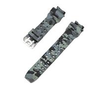 FNBDDX Camouflage Strap Fit For Casio For G-Shock G-9200 GW-9200 9101 9102 9110 9125 Men Resin Rubber Waterproof Sport Watch Band Bracelet(Camouflage Grey)