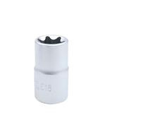 FNBDDX E Type Sockets 1/2 Tool E10 E11 E24 Female Torx Socket for Ratchet Star Box End Wrench Head E12 E14 E16 Hand Tools(E18)