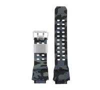 FNBDDX Fit For Casio For G-SHOCK GW-9400 GW-9300 GW-9200 Men's Silicone Resin Watch Band Ruber Mud Man Watchband Waterproof Black Replace Strap(Camo black steel)