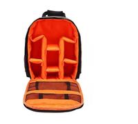 FNBDDX Multi-Functional Outdoor Camera Backpack Video Digital Shoulder Bag Waterproof Photo Case for DSLR(Orange)