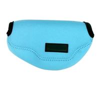 FNBDDX Neoprene Waterproof Inner Camera Bag Soft Case Cover Fit for Olympus EM10 OM-D E-M10 for Mark II III IV 2 3 4 W/ 14-42mm Lens(Blue)