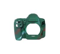 FNBDDX Pixel D500 DSLR Silicone Protector Fit for Nikon Camera Soft Armor Skin Case Cover(Army Green)