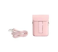 FNBDDX PU Leather Printer Carrying Case Retro Storage Fit for Fujifilm for Instax Mini Link 3(Pink)