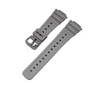 FNBDDX Resin Solid Stainless Steel Buckle Watch Strap Fit For Casio For GSHock Dw5600 Gw5000 Gw5035 DW-6900 Series Watchband(Gray-Black-K5)