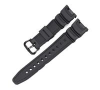 FNBDDX Resin Watch Strap Fit For Casio For SGW-100-1V For SGW-200 Series Concave Sports Men's Waterproof For SGW100 Replacement Accessories(Black B)