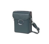 FNBDDX Retro Leather Storage Bag Fit for Fujifilm for Instax Square Link Printer Carrying Case Adjustable Strap Protective Cover(Dark Green)