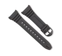 FNBDDX Watch Band Fit For Casio Model For W-96h Strap PU Interface 18mm
