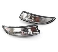 FNCVTM LED Dynamic Side Indicator For Fiesta 2009-2015 Rear View Turn Signal Light Brake Lamp Housing Clear Lens