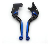 FNCVTM Motorcycle Handle Brake Clutch Lever For K&awasaki Z750 Z 750 2007-2009 2010 2011 2012 Motorcycle Brake Clutch Levers Adjustable Fold Extendable Brake Clutch Levers(Blue)