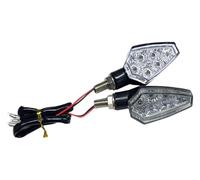 FNCVTM motorcycle indicators turning 12V Motorcycle Flowing Blinker Indicator Lamp Turn Signal Warning Lights Corner