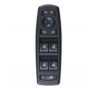 FNCVTM Power Window Control Switch For Renault For Laguna 3 For MEGANE 3 For Fluence 2008-2016 Car Power Master Window Control Switch Console Regulator Button(Black)