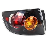 FNCVTM Rear Tail Light For Mazda 3 2004-2010 BK 51-160 Body Parts Outer Tail Brake Lamp Turn Signal Assembly Car Rear Trailer Light(Only Left)