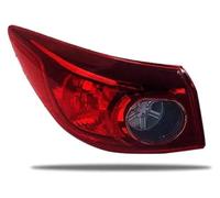 FNCVTM Rear Tail Light For Mazda 3 For Axela For Sedan 2014-2016 Lamp Housing Without Bulb Tail Turn Signal Brake Warning Car Rear Light Trailer(Outside Left)