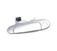 FNCVTM Sliding Exterior Handle Front Left Exterior Door Handle Silver for Toyota for Echo 2000 2001 2002 2003 2004 2005