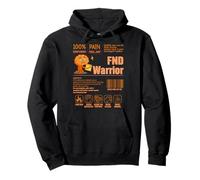 FND Warrior Functional Neurological Disorders Awareness Pullover Hoodie