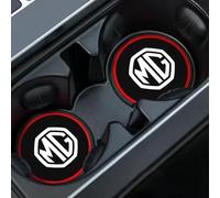 FNDYMNPG 2Pcs Car Cup Holder Coasters, for MG ZS 2021-2024 Vehicle Interior Accessories Car Cup Coaster for Car Cup Holder