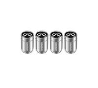 FNDYMNPG 4pcs Car tyre dust caps, for Infiniti Q50 Q60 Q70 Auto Tire Valve Stem Caps Tyre Valve Caps dust caps for car Tire Air Covers,B