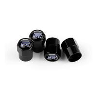 FNDYMNPG 4pcs Car tyre dust caps, for Volvo R design xc60 v60 s60 v40 v50 s40 s80 c30 xc40 xc70 Auto Tire Valve Stem Caps Tyre Valve Caps dust caps for car Tire Air Covers,B