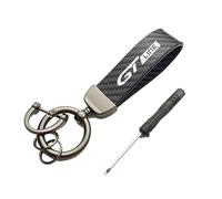 FNDYMNPG Car Keyring, for Peugeot GT GTline 3008 308 T9 208 508 2008 Rifter 5008 207 206 408 108 4008 Car Keychain Keyring Anti-Los Auto Key Fob Car Accessories Family Present for Men and Women,S-B