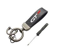 FNDYMNPG Car Keyring, for Peugeot GT GTline 3008 308 T9 208 508 2008 Rifter 5008 207 206 408 108 4008 Car Keychain Keyring Anti-Los Auto Key Fob Car Accessories Family Present for Men and Women,S-A