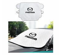 FNDYMNPG Car Windscreen Covers Frost, for Mazda 2/Mazda 3/Mazda CX-5 CX5/Mazda CX-30 CX30/Mazda MX-5 MX-30 Thicken Ice Protection Foils Cover Ice Frost Protector Front Window Covers