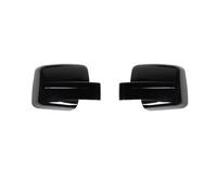 FNERRMEVC Car Exterior Rearview Mirror Covers Door Handle for Dodge for Nitro 2007-2012 Rearview Mirror Cover(Black Mirror Cover)